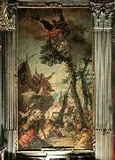 TIEPOLO, Giovanni Domenico The Gathering of Manna Spain oil painting artist